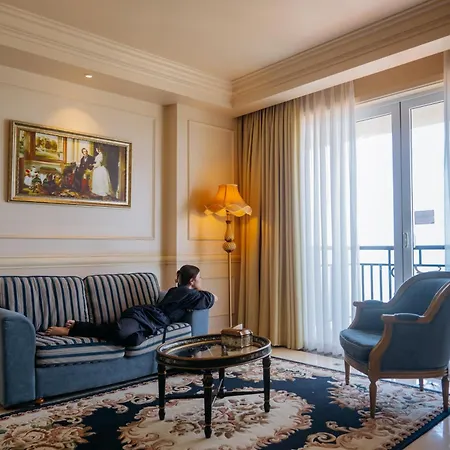 The Imperial Vung Tau Hotel Exterior photo A living room in a suite at the hotel